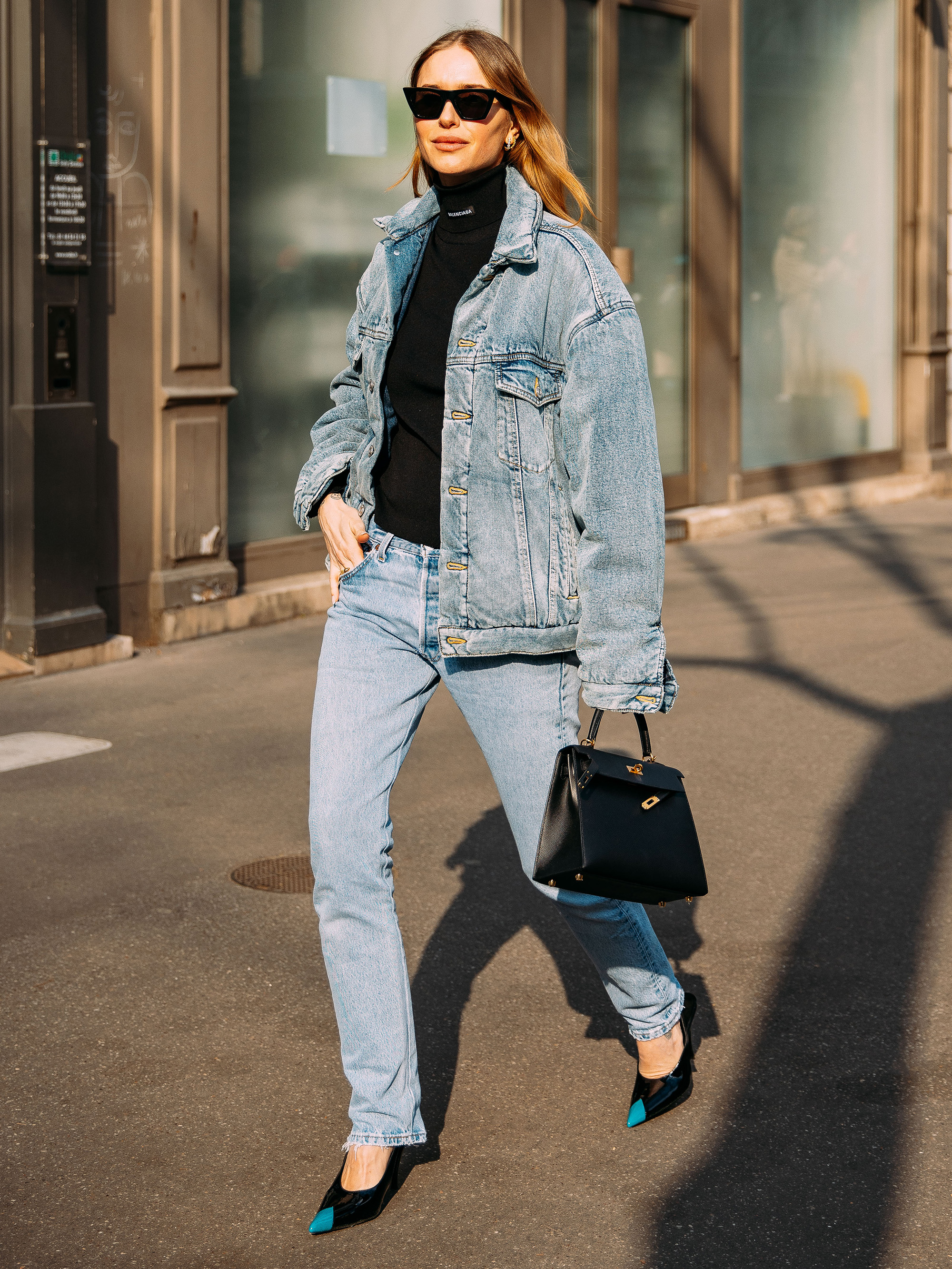 How To Wear A Denim Jacket Like A Fashion Editor In 2022 | PORTER