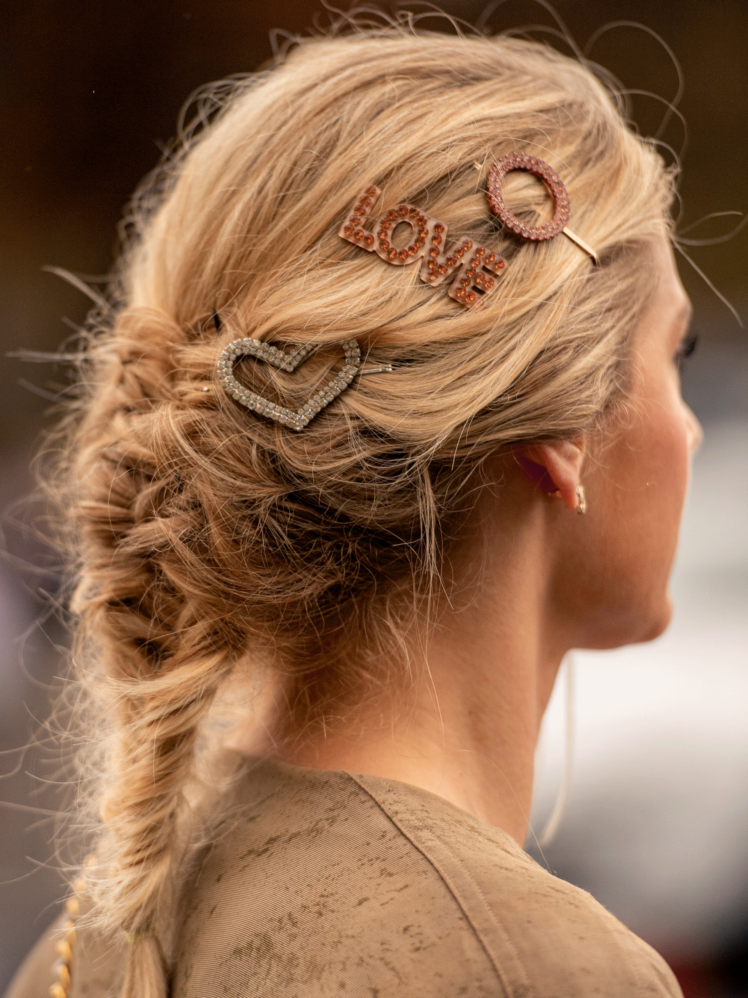 accessories in hair