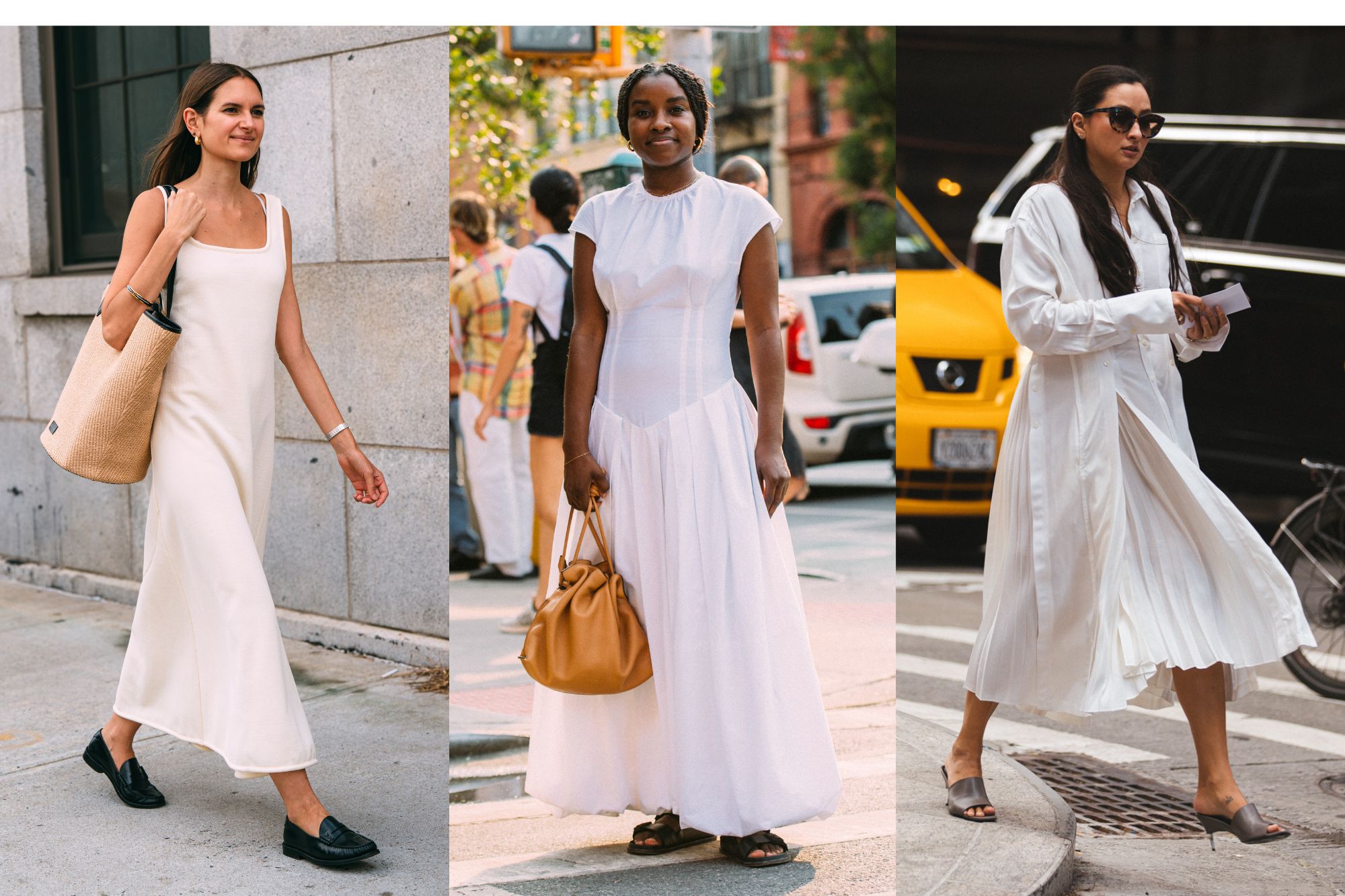 The way you wear itlittle white dresses