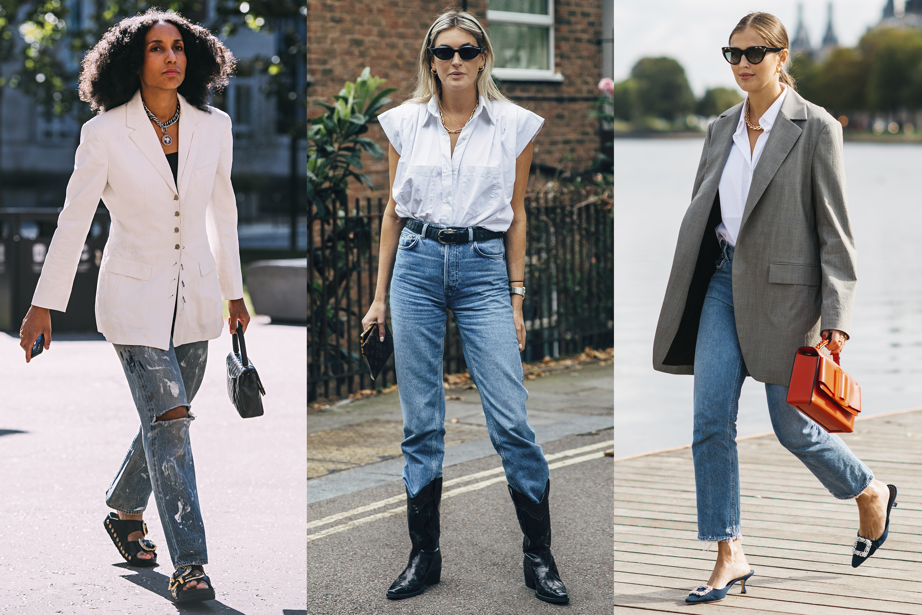 most flattering straight leg jeans