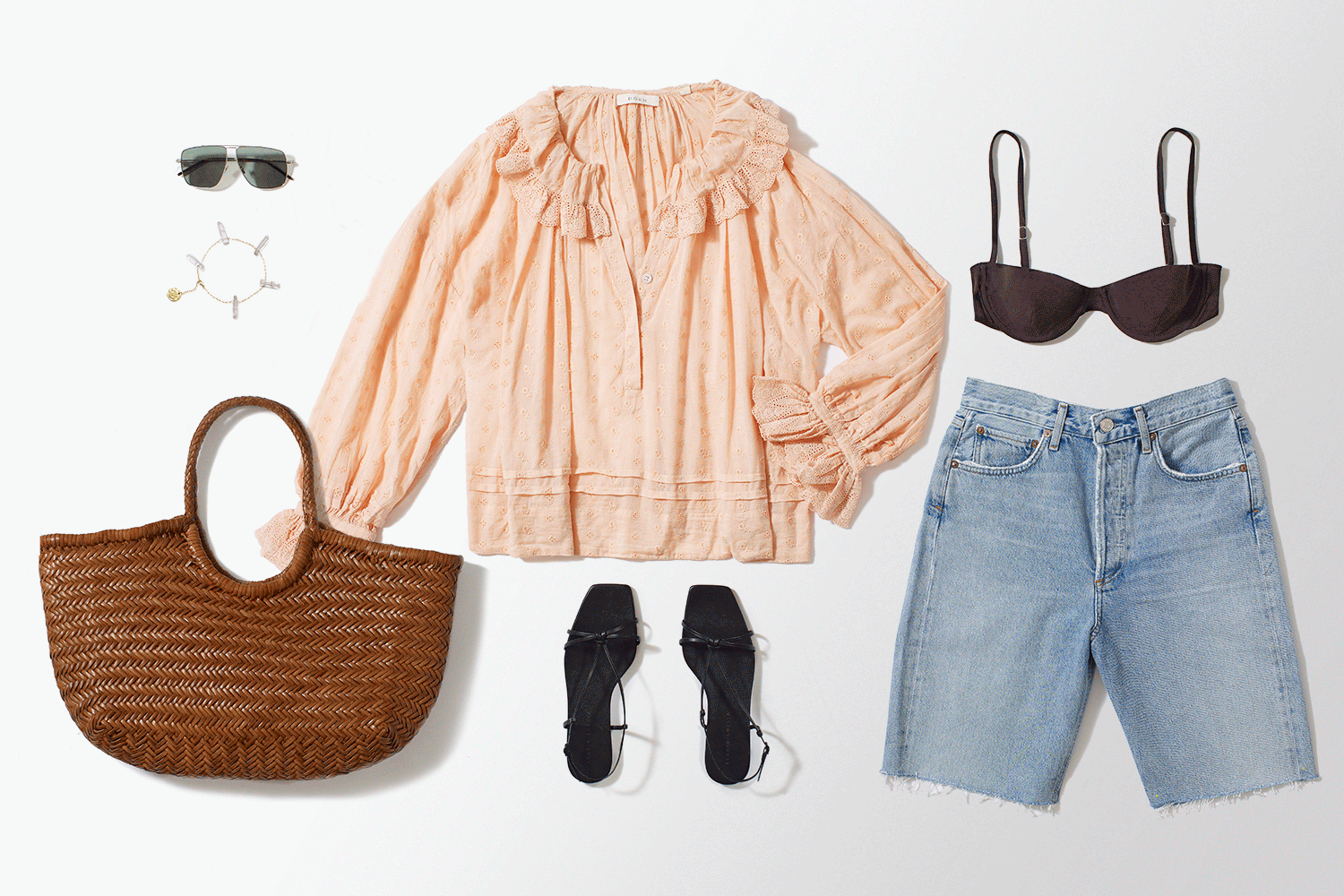 The look: a breezy summer blouse