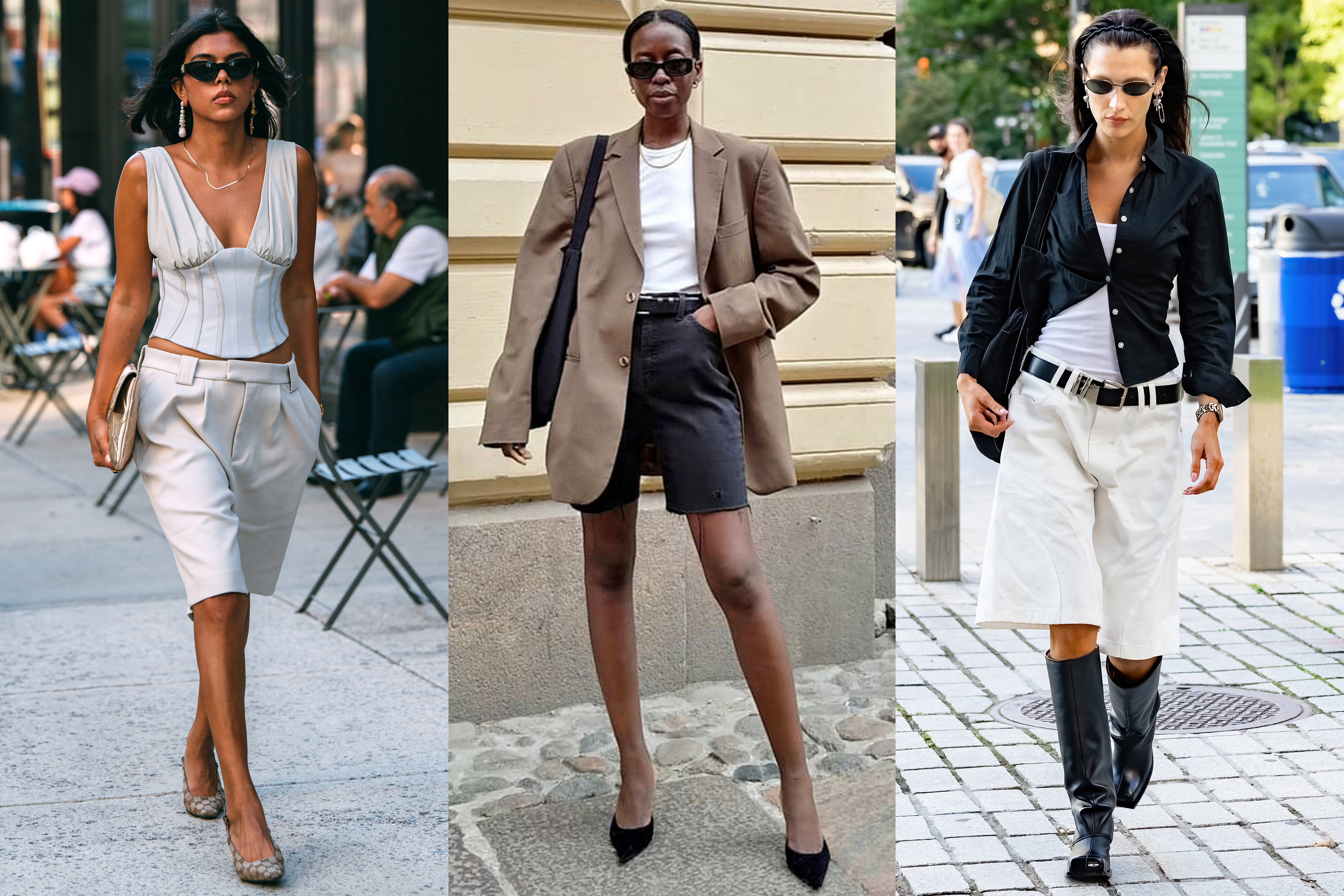 Everyone's Wearing Long Shorts This Summer - Fashionista