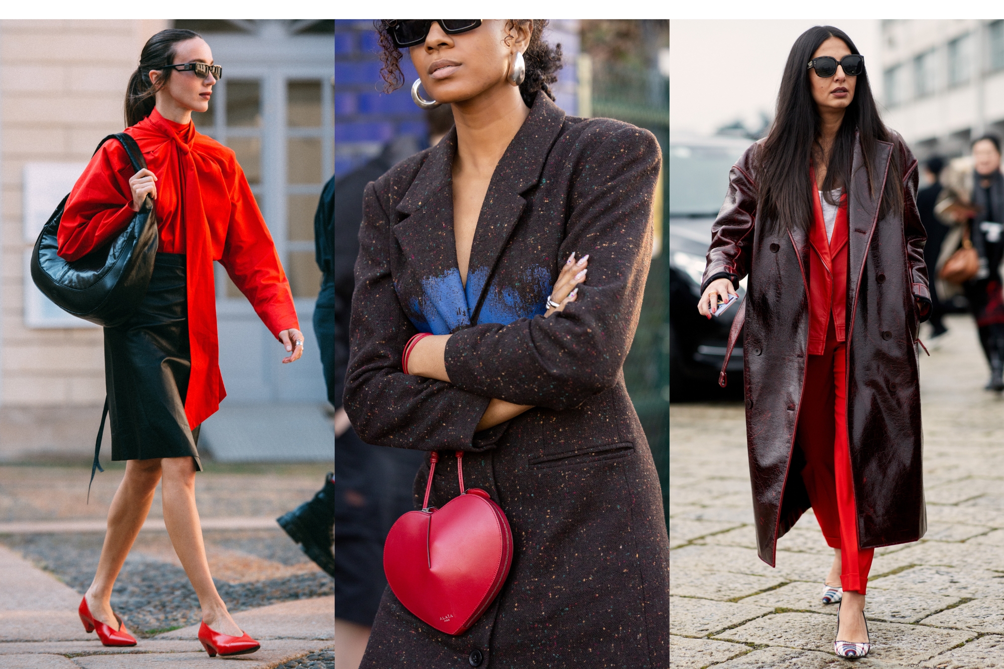 5 Ways To Wear Red - Biggest Color Trend 2023