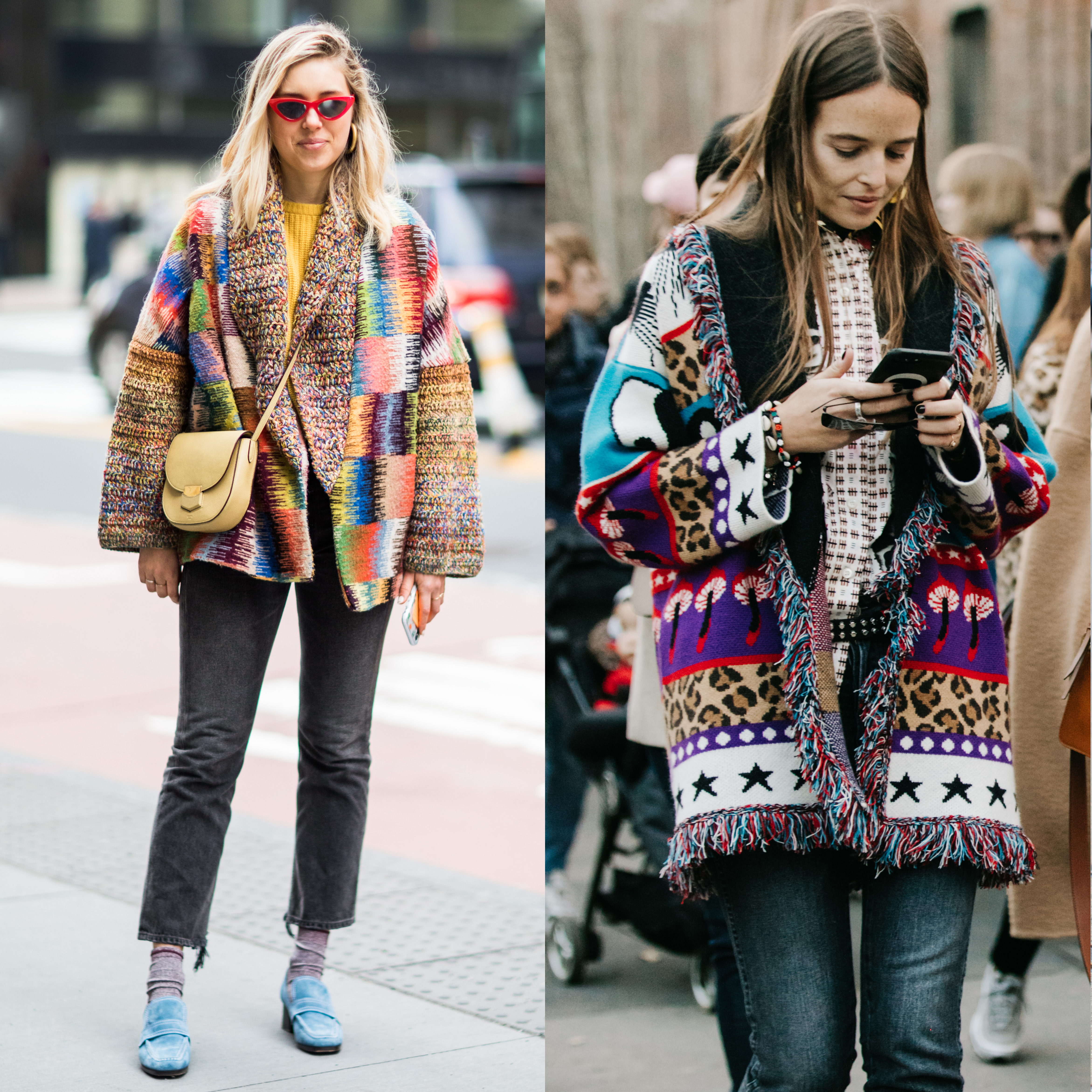 Cardigan hot sale street style