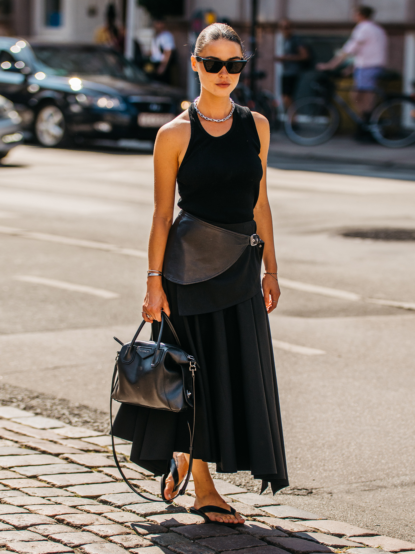 black summer outfits for women