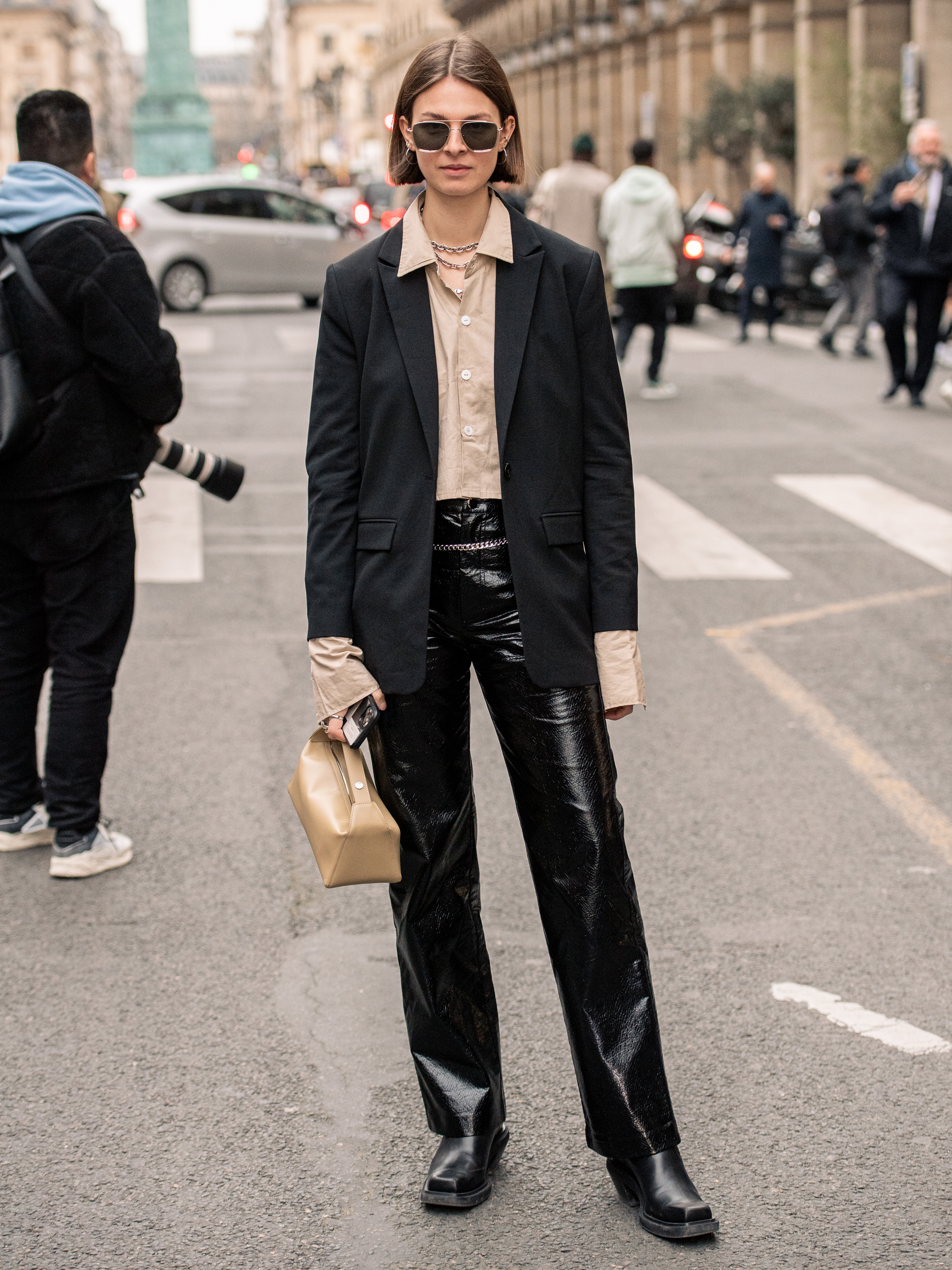 How to Wear Leather Pants Like an Absolute Pro  POPSUGAR Fashion Middle  East