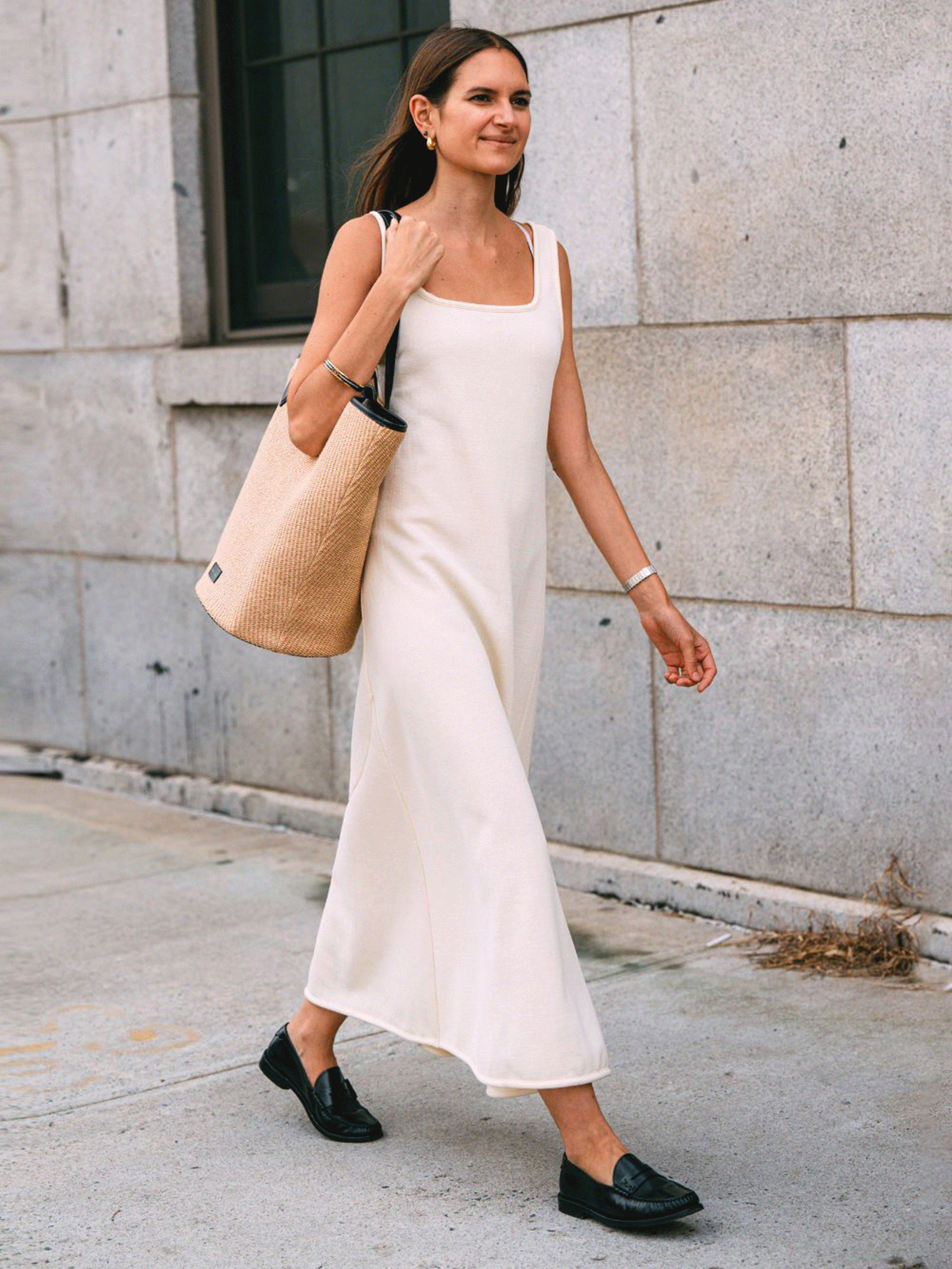 Daily Look: White Eyelet Dress + Summer White Dresses Under $100 -  Cathedrals & Cafes Blog
